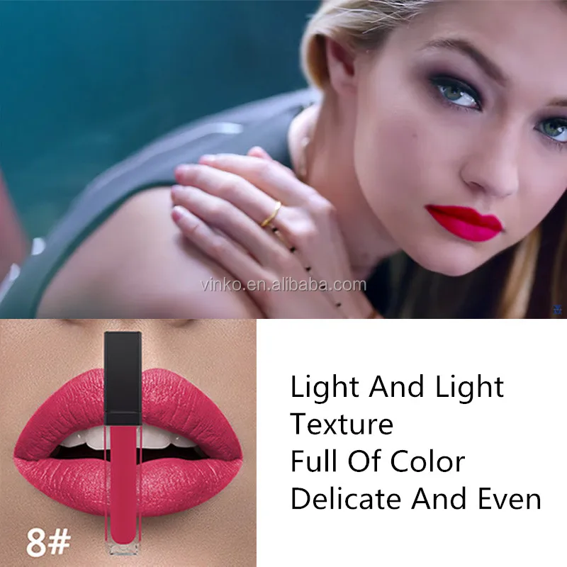 Long Lasting Matte Liquid Lipstick Waterproof Lip Gloss Private Label Lip Stick