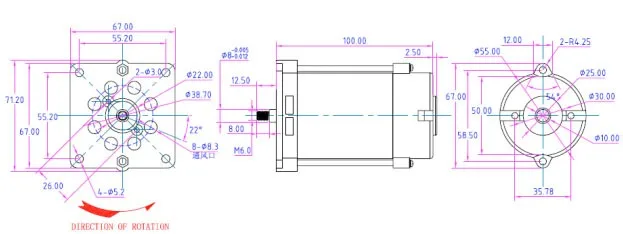Drawing of 55ZYT12-5119