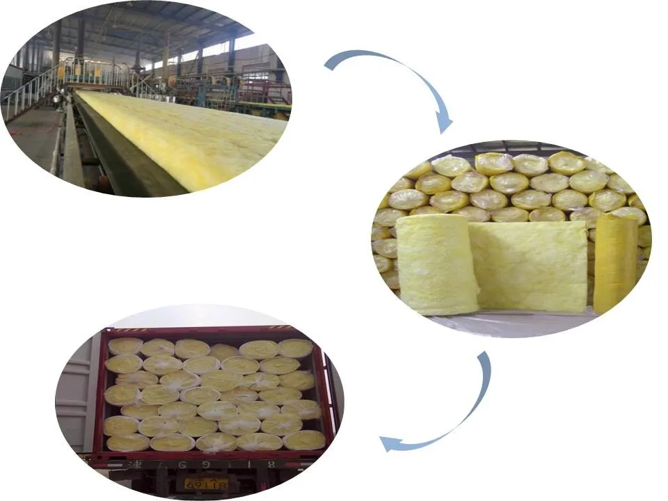 25mm Thick Glass Wool Roof Insulation Fiberglass Insulation Isover