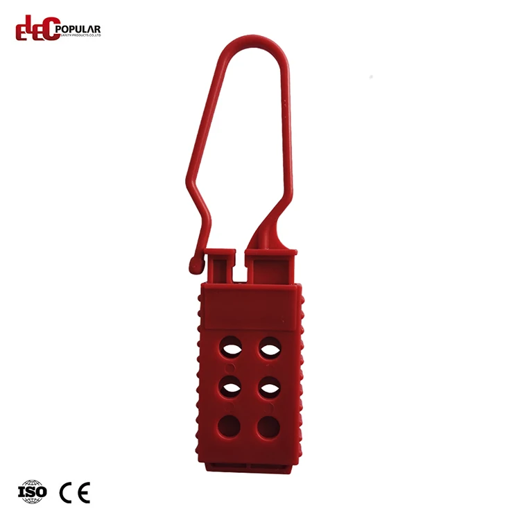 Super September High Quality Insulation Nylon Hasp Lock Safety Lockout With Logo