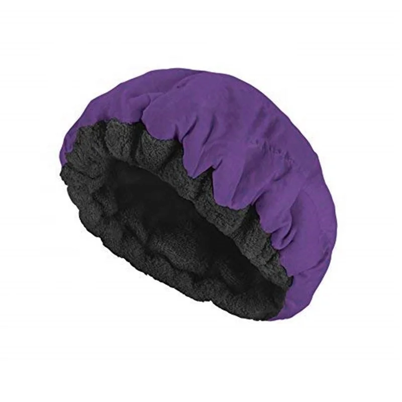 
Flaxseed Interior Deep Conditioning Thermal Heat Cap Microwavable Heat Cap for Steaming 