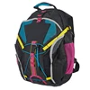 Fitness sport bags black inline skate backpack with external skate carrier