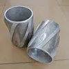4-1/2 Spiral Vane Rigid Aluminium Centralizers for 6" Open Hole