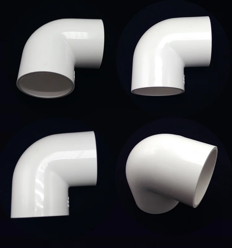 upvc/pvc 90 度弯头配件 1/2 "用于高压水