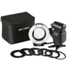 K&F Concept KF-150 TTL GN14 High-Speed Sync Two flash tubes Circle Ring Flash light speedlite Macro Ring Flash