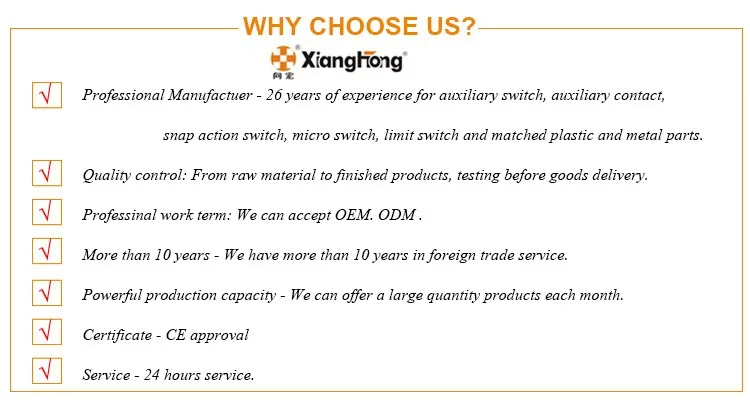 F6 auxiliary control switch