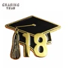 Class Current Year Metal Material Graduation Cap Pin