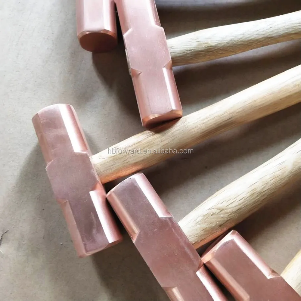 Brass Sledge Hammer 2kg,Non Sparking Tools 1kg-3kg - Buy Copper Sledge ...