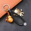 3D pig design fancy promotional key chain mental key ring