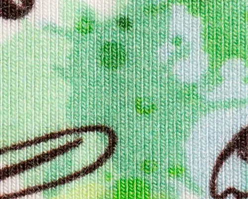 Eco friendly Starfish printed bamboo muslin fabric for baby clothes