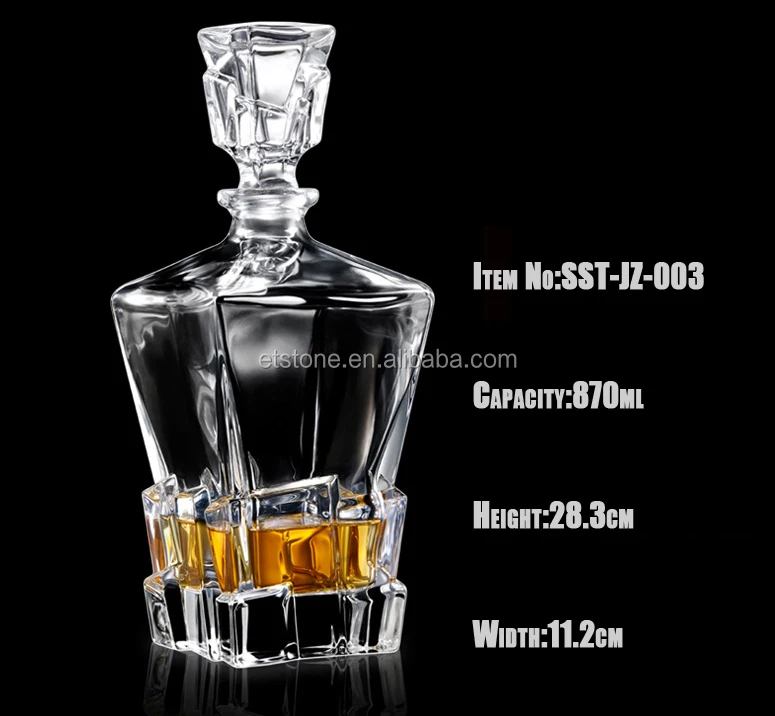 Crystal Whiskey Glass Set of 2 wine glass and glasses shot gift set