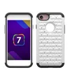 Starry Bling Diamond Outer PC Inner Silicone Protect Phone Case Covers for i6s