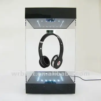 Levitating Display With LED Lights Magnetic Lighting Up Spinning Levitating Display With LED Lights Magnetic Lighting Up Spinning