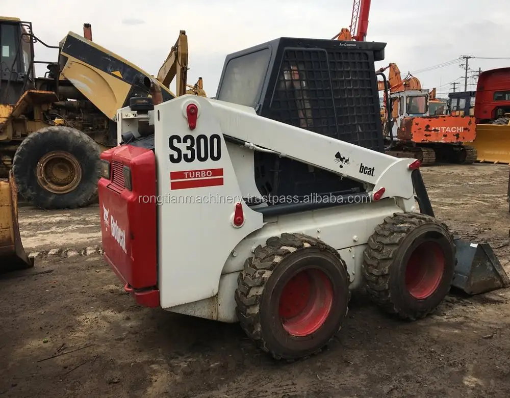Good Quality Used Bobcat Skid Steer Loader S300 For Sale Bobcat
