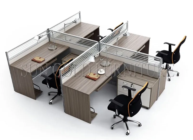 4 Person Office Furniture Workstation 4 Seater Workstation(szws602) Buy High Quality 4 Person