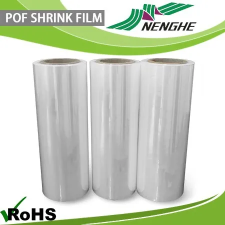 Multilayer packaging plastic bags POF food wrap shrink film