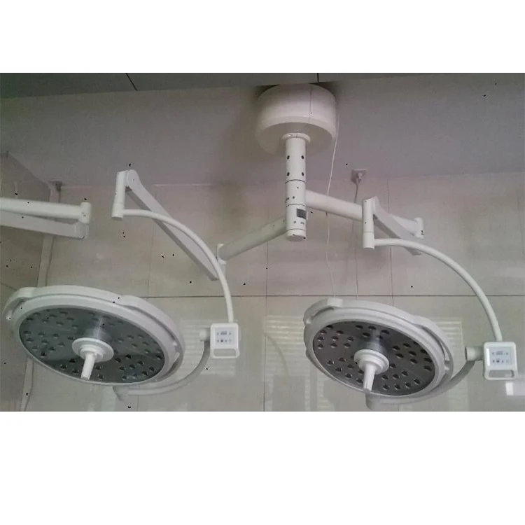 Double head LED operating surgical shadowless operating lamp