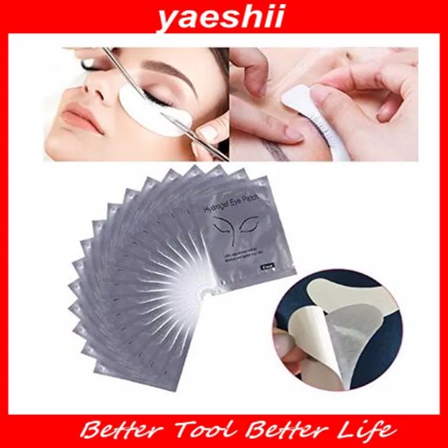 Yaeshii 100 Pairs Setunder Eye Padslint Free Lash Extension Eye Gel Patches For Eyelash 5384