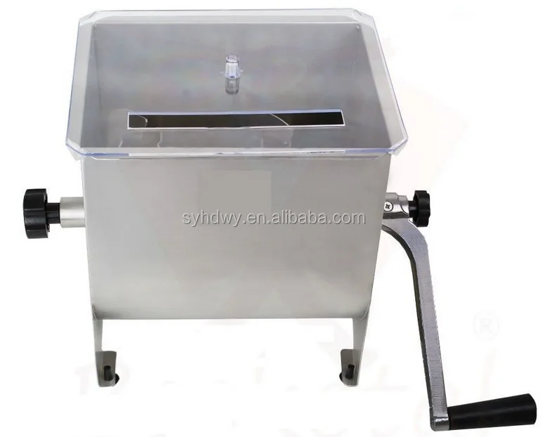 Homemade Stainless Steel Manual And Meat Grinder Meat Blender Mixer