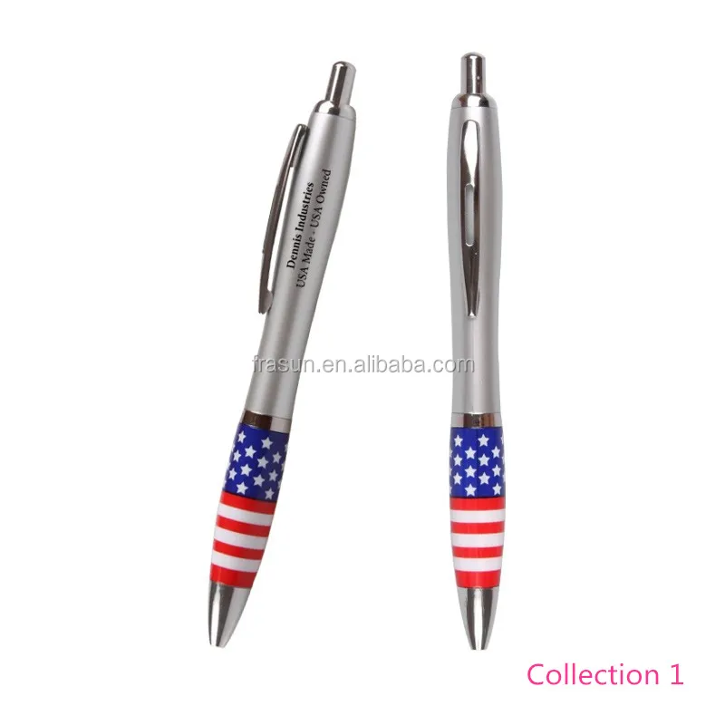 American Flag Pen/US Stars & Stripes Ballpoint pen/US Patriotic Gift ...