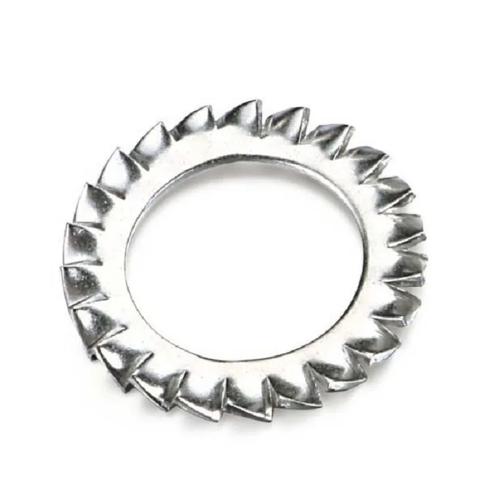 EXTERNAL SERRATED LOCK WASHERS SHAKEPROOF ZINC DIN 6798 WASHER LOCK TOOTHED BOLT