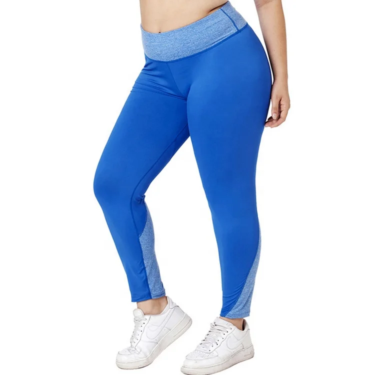 Fitness Tights Fat Woman Jogging Pants Plus Size Yoga Pants Oversize ...