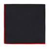 10 color 100% cotton black handkerchiefs solid pocket square 23*23cm hankies casual plain color pocket