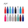 Double-wall Thermal Insulation cola shape Bottle 350ml 500ml 750ml mug Creative Stainless Steel Vacuum stainless steel water bot