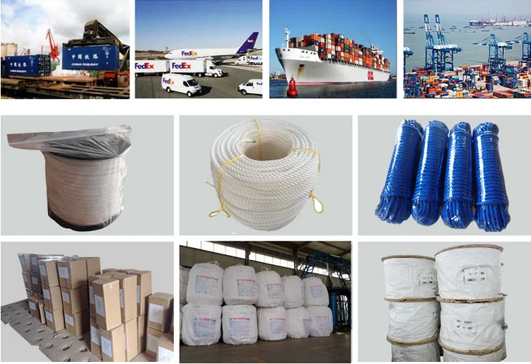 Wear resistant UHMWPE towing rope used for tug boat