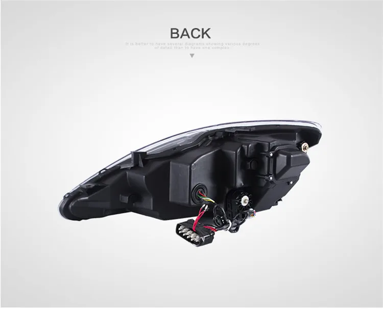 2019 New Vland factory for IS250 IS300 Headlight 2006 2007 2008 2009 2010 2011 2012 for is250 With moving signal and Amber Color