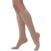 20-25mmhg beige below knee medical open toe compression socks stocking