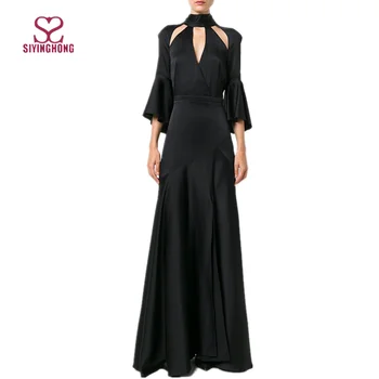black tie evening gown