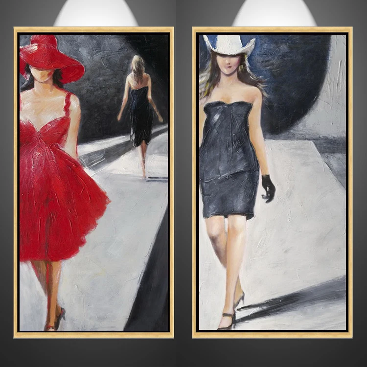 Heißer Verkauf Sexy Nackte Mädchen Bild Leinwand Gerahmte