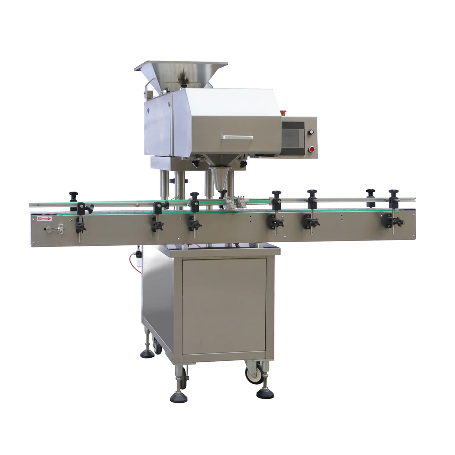 Automatic Pill Capsule Tablet And Softgel Counting And Filling Line