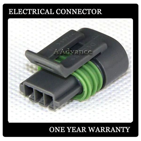 Delphi Pa66 Female Connector 3 Pin Dj7039y1.521 Buy Delphi Pa66