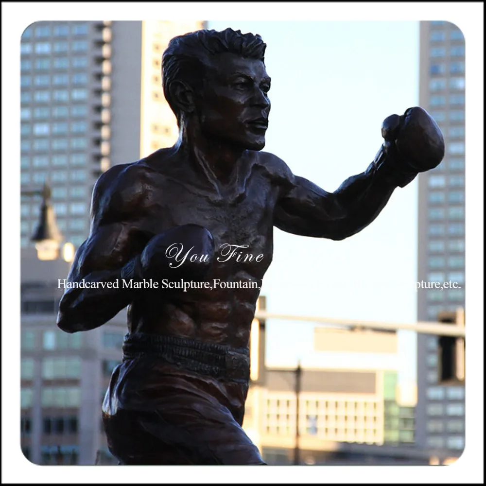 Decorative Urban Bronze Boxing Champion Statue Buy Bronze Boxing