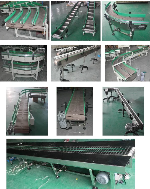 Pom 880 Side Flexing Plastic Table Flat Top Chain For Transportation