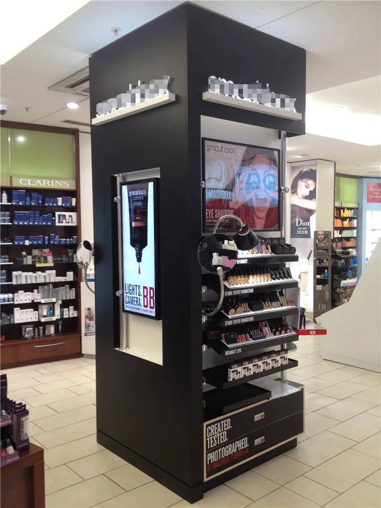 Commercial Retail Cosmetic Rack Shop Cosmetic Shelving Racks Buy