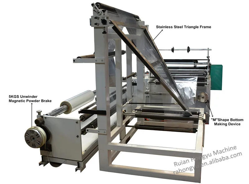 Triangle Plastic Film Folding Machine Buy Plastic Film Folding