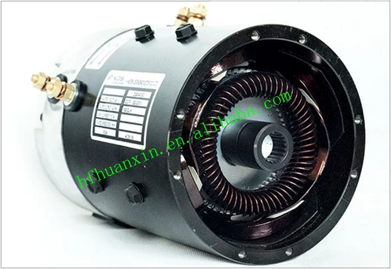 Dc Motor For Golf Cart,Shuttle Bus 4kw 48v Dc Traction Motor Buy 48v