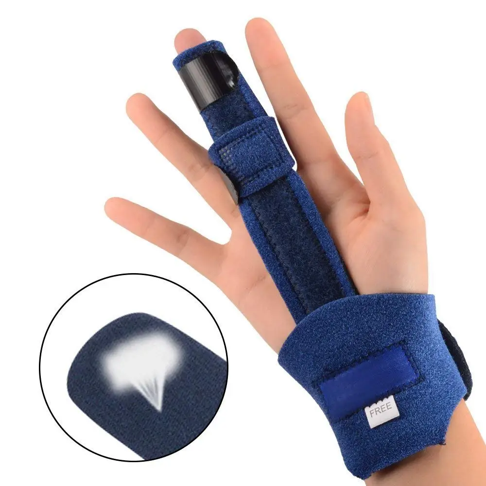Zeerkeers Finger Splints finger,splints and bracesTrigger Finger Extension Splint Breathable Adjustable Splint for Finger Knuckle Immobilization, Finger Fractures Pain Relief