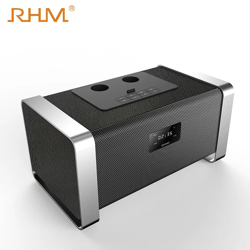 Rhm 2020 Professional Karaoke Speaker System With Bt/tf/usb/aux/uhf