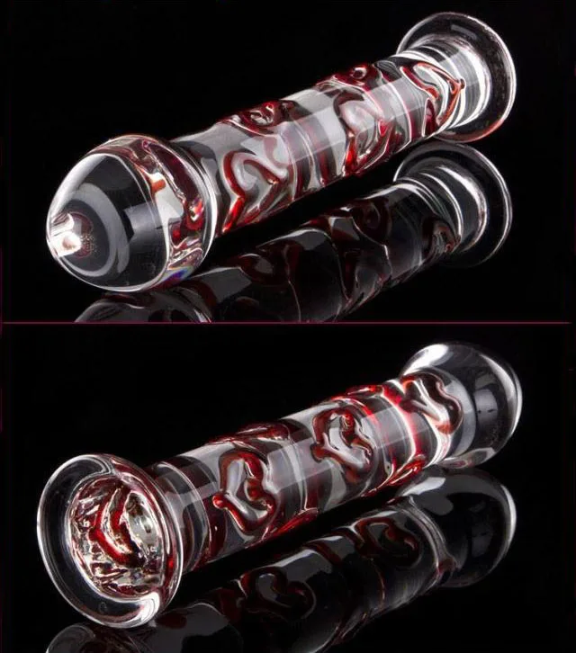 Chinese Supplier Big Stand Up Men Crystal Glass Studded Dildo - Buy Men