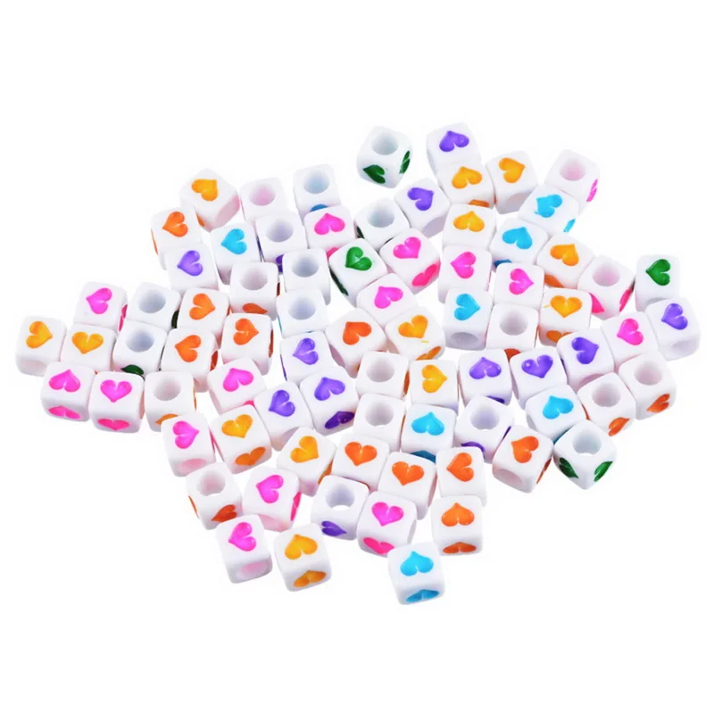 acrylic letter beads