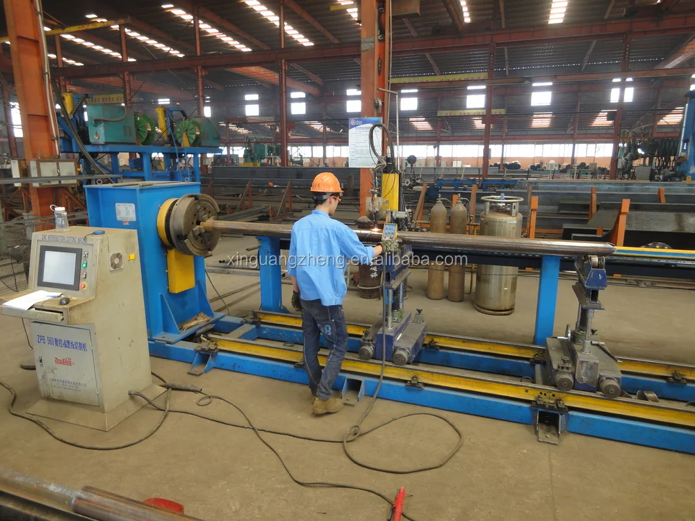 Prefabricated Steel Structure Workshop with Crane