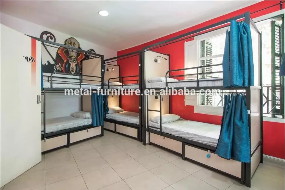 Hostel Furniture Divan Bed Capsule Design Nap Pod Capsule Hotel Resting