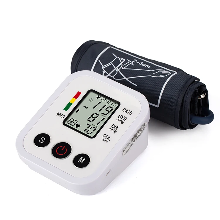 MK-B869YC Blood Pressure Monitor Upper Arm/Wrist Blood Watch With Manual