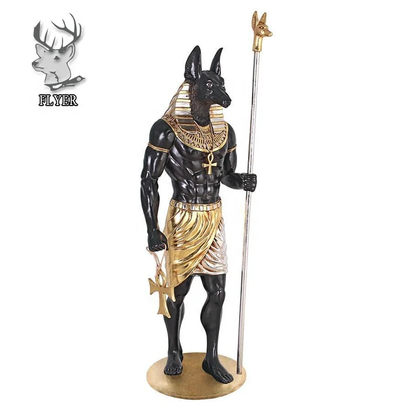 egyptian resin statues