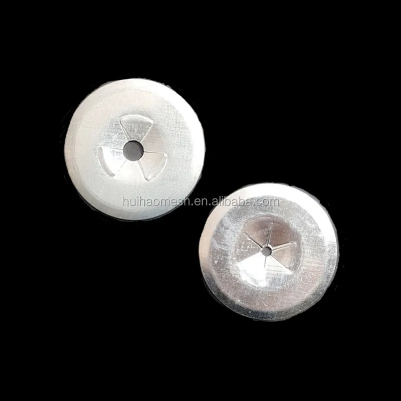 30mm Od Galvanized Steel Speedfix Locking Washers For Fixing Insulation