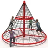 playground climbing rope outdoor climbing rope net for kids